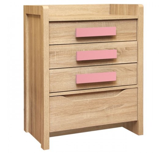 ΣΥΡΤΑΡΙΕΡΑ PLAYROOM SONAMA-ΡΟΖ HM10217.03 63Χ40Χ80εκ. Μονό