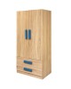 ΝΤΟΥΛΑΠΑ 2ΦΥΛΛΗ PLAYROOM SONAMA-ΣΙΕΛ HM335 HM336.01 80X50X180εκ. 2φυλλη