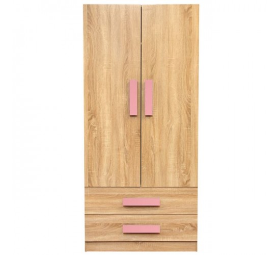 ΝΤΟΥΛΑΠΑ 2ΦΥΛΛΗ PLAYROOM SONAMA-ΡΟΖ HM335 HM336.02 80X50X180εκ. 2φυλλη