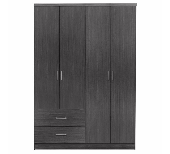 ΝΤΟΥΛΑΠΑ 4ΦΥΛΛΗ BLAKELY ME 2 ΣΥΡΤΑΡΙΑ HM339.01 ZEBRANO 120Χ42,5Χ180,5εκ. 4φυλλη