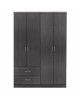 ΝΤΟΥΛΑΠΑ 4ΦΥΛΛΗ BLAKELY ME 2 ΣΥΡΤΑΡΙΑ HM339.01 ZEBRANO 120Χ42,5Χ180,5εκ. 4φυλλη