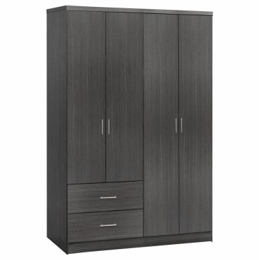 ΝΤΟΥΛΑΠΑ 4ΦΥΛΛΗ BLAKELY ME 2 ΣΥΡΤΑΡΙΑ HM339.01 ZEBRANO 120Χ42,5Χ180,5εκ. 4φυλλη