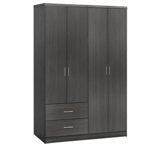 ΝΤΟΥΛΑΠΑ 4ΦΥΛΛΗ BLAKELY ME 2 ΣΥΡΤΑΡΙΑ HM339.01 ZEBRANO 120Χ42,5Χ180,5εκ. 4φυλλη