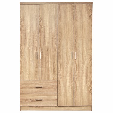 ΝΤΟΥΛΑΠΑ 4ΦΥΛΛΗ ME 2 ΣΥΡΤΑΡΙΑ BLAKELY HM339.02 SONAMA 120Χ42,5Χ180,5εκ. 4φυλλη