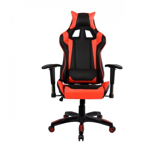 ΠΟΛΥΘΡΟΝΑ GAMING ZAYN HM1056.01 ΜΑΥΡΟ-ΚΟΚΚΙΝΟ PU 67x70x134 εκ.