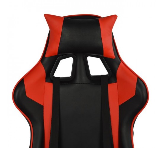 ΠΟΛΥΘΡΟΝΑ GAMING ZAYN HM1056.01 ΜΑΥΡΟ-ΚΟΚΚΙΝΟ PU 67x70x134 εκ.