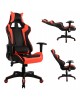 ΠΟΛΥΘΡΟΝΑ GAMING ZAYN HM1056.01 ΜΑΥΡΟ-ΚΟΚΚΙΝΟ PU 67x70x134 εκ.