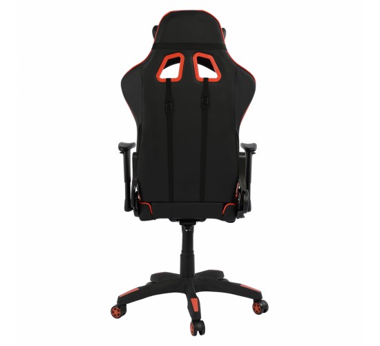 ΚΑΡΕΚΛΑ ΓΡΑΦΕΙΟΥ GAMING HM1062.01 SPEED ΜΑΥΡΟ ΚΟΚΚΙΝΟ PU 68,5 x 71,5 x 133,5 εκ.