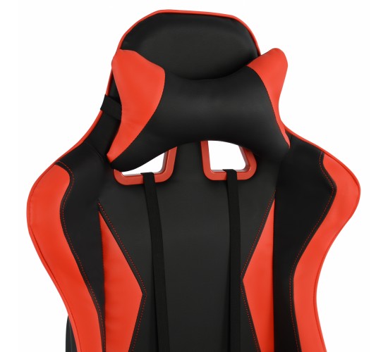 ΚΑΡΕΚΛΑ ΓΡΑΦΕΙΟΥ GAMING HM1062.01 SPEED ΜΑΥΡΟ ΚΟΚΚΙΝΟ PU 68,5 x 71,5 x 133,5 εκ.