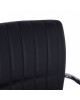 ΚΑΡΕΚΛΑ QUESTA ΜΕ ΜΠΡΑΤΣΑ HM1070.01 ΜΑΥΡΗ 54x62x84 εκ.