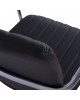 ΚΑΡΕΚΛΑ QUESTA ΜΕ ΜΠΡΑΤΣΑ HM1070.01 ΜΑΥΡΗ 54x62x84 εκ.