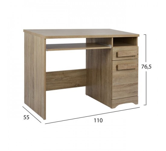 ΓΡΑΦΕΙΟ PLAYROOM SONAMA HM11275 110X55X76.5εκ