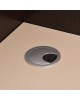 ΓΡΑΦΕΙΟ ΥΠΟΔΟΧΗΣ DALTON HM2068.01 ΜΕΛΑΜΙΝΗ ΣΕ WENGE-ΜΠΕΖ 240x80x106Υεκ.