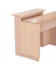 ΓΡΑΦΕΙΟ ΥΠΟΔΟΧΗΣ DALTON HM2068.02 ΜΕΛΑΜΙΝΗ ΣΕ SONAMA-ΜΠΕΖ 240x80x106Υεκ.
