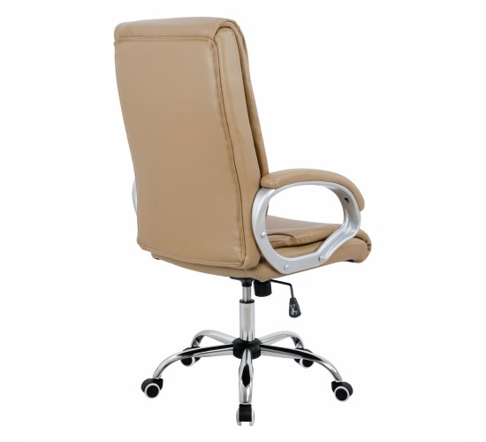 ΚΑΡΕΚΛΑ ΓΡΑΦΕΙΟΥ ZAMORA ΔΙΕΥΘΥΝΤΙΚΗ HM1087.09 ΣΕ CAMEL ΧΡΩΜΑ 51x71x123 εκ.