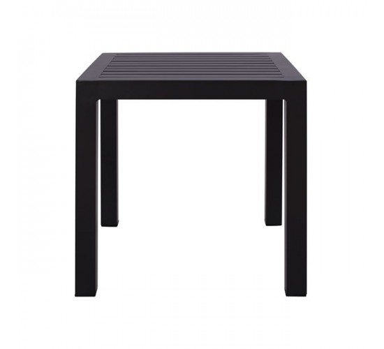 ΤΡΑΠΕΖΙ ΑΛΟΥΜΙΝΙΟΥ QIANA HM5402.02 ΓΚΡΙ 45x45x45,5 εκ.