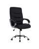 ΚΑΡΕΚΛΑ ΓΡΑΦΕΙΟΥ ZAMORA HM1087.01 ΣΕ ΜΑΥΡΟ ΧΡΩΜΑ 65x68x120 εκ.
