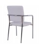 ΚΑΡΕΚΛΑ QUESTA ΜΕ ΜΠΡΑΤΣΑ HM1070.02 ΛΕΥΚΗ 56,5x59x85 cm