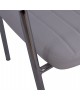 ΚΑΡΕΚΛΑ QUESTA ΜΕ ΜΠΡΑΤΣΑ HM1070.02 ΛΕΥΚΗ 56,5x59x85 cm