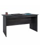 ΓΡΑΦΕΙΟ ΜΕΛΑΜΙΝΗΣ HAYDEN 150x71x74,5 HM2284.01 ΣΕ ΑΝΘΡΑΚΙ ΧΡΩΜΑ