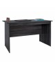 ΓΡΑΦΕΙΟ ΜΕΛΑΜΙΝΗΣ HAYDEN 120x71x74,5 HM2285.01 ΣΕ ΑΝΘΡΑΚΙ ΧΡΩΜΑ