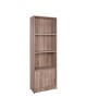 ΒΙΒΛΙΟΘΗΚΗ ΜΕΛΑΜΙΝΗΣ HAYDEN HM2269.02 ΣΕ ΧΡΩΜΑ SONAMA 60x30x174Υεκ.