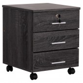 ΣΥΡΤΑΡΙΕΡΑ ΓΡΑΦΕΙΟΥ HAYDEN HM2282.01 ΣΕ ΑΝΘΡΑΚΙ ΧΡΩΜΑ 39.5x40x46.5Υεκ