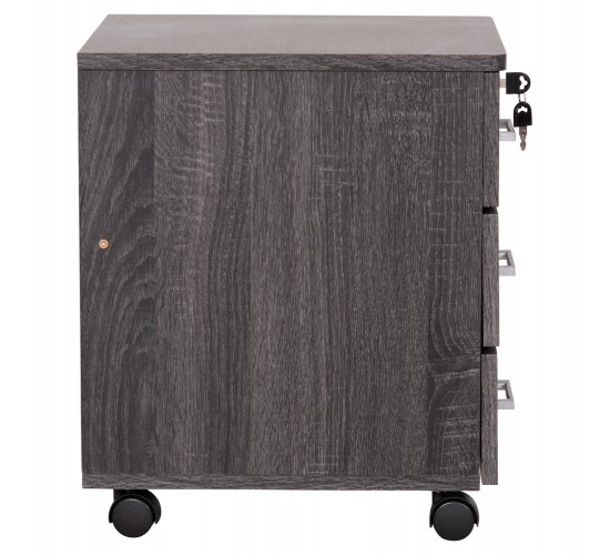 ΣΥΡΤΑΡΙΕΡΑ ΓΡΑΦΕΙΟΥ HAYDEN HM2282.01 ΣΕ ΑΝΘΡΑΚΙ ΧΡΩΜΑ 39.5x40x46.5Υεκ