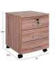 ΣΥΡΤΑΡΙΕΡΑ ΓΡΑΦΕΙΟΥ HAYDEN HM2282.02 ΣΕ SONAMA ΧΡΩΜΑ 39.5x40x46.5Υεκ