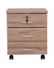 ΣΥΡΤΑΡΙΕΡΑ ΓΡΑΦΕΙΟΥ HAYDEN HM2282.02 ΣΕ SONAMA ΧΡΩΜΑ 39.5x40x46.5Υεκ
