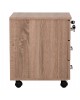 ΣΥΡΤΑΡΙΕΡΑ ΓΡΑΦΕΙΟΥ HAYDEN HM2282.02 ΣΕ SONAMA ΧΡΩΜΑ 39.5x40x46.5Υεκ