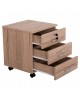 ΣΥΡΤΑΡΙΕΡΑ ΓΡΑΦΕΙΟΥ HAYDEN HM2282.02 ΣΕ SONAMA ΧΡΩΜΑ 39.5x40x46.5Υεκ
