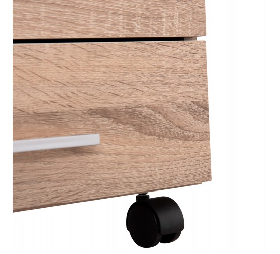 ΣΥΡΤΑΡΙΕΡΑ ΓΡΑΦΕΙΟΥ HAYDEN HM2282.02 ΣΕ SONAMA ΧΡΩΜΑ 39.5x40x46.5Υεκ