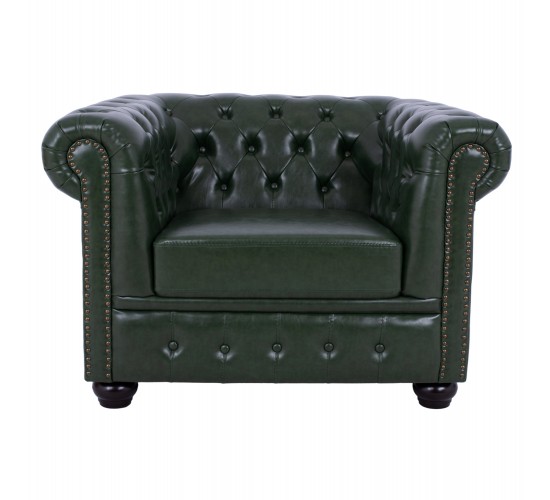 ΠΟΛΥΘΡΟΝΑ T.CHESTERFIELD POLINA HM3011.08 PU ΚΥΠΑΡΙΣΣΙ 106x87x70Y εκ.