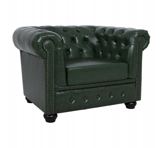 ΠΟΛΥΘΡΟΝΑ T.CHESTERFIELD POLINA HM3011.08 PU ΚΥΠΑΡΙΣΣΙ 106x87x70Y εκ.