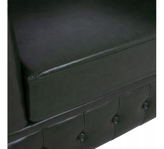 ΠΟΛΥΘΡΟΝΑ T.CHESTERFIELD POLINA HM3011.08 PU ΚΥΠΑΡΙΣΣΙ 106x87x70Y εκ.