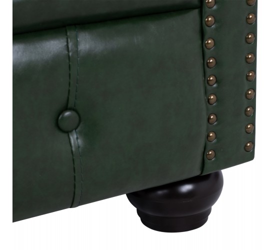 ΠΟΛΥΘΡΟΝΑ T.CHESTERFIELD POLINA HM3011.08 PU ΚΥΠΑΡΙΣΣΙ 106x87x70Y εκ.