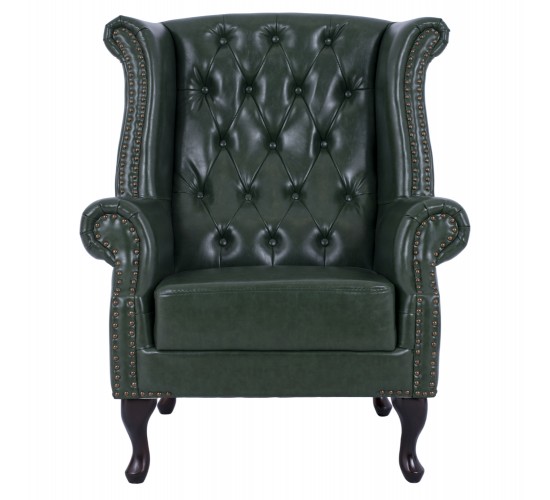 ΠΟΛΥΘΡΟΝΑ-ΜΠΕΡΖΕΡΑ T.CHESTERFIELD POLINA HM0053.08 PU ΚΥΠΑΡΙΣΣΙ 83x79x104 εκ
