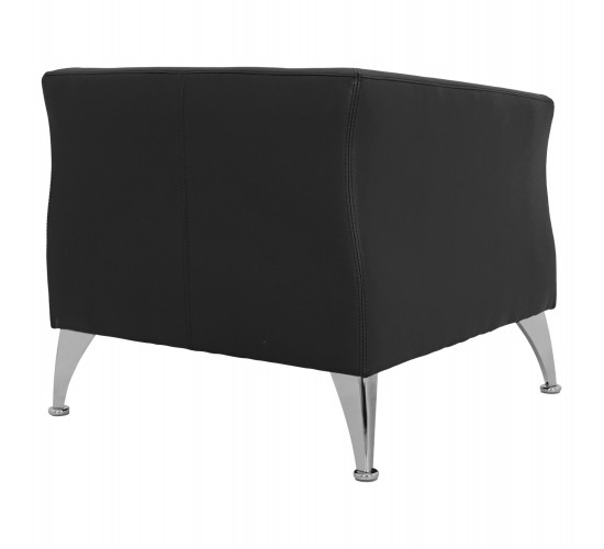 ΠΟΛΥΘΡΟΝΑ KIANA HM3122.11 ΜΕ ΜΑΥΡΟ PU 80x75x71 εκ.