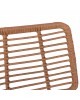 ΣΚΑΜΠΟ ΜΕΤΑΛΛΙΚΟ ΜΕ ΜΑΞΙΛΑΡΙ ALLEGRA HM5455 ΜΕ WICKER ΜΠΕΖ 46,5x55x117,5Υ εκ.
