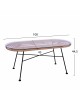ΣΕΤ ΣΑΛΟΝΙ 4ΤΜΧ ALLEGRA HM5460 ΜΕΤΑΛΛΟ & WICKER ΣΕ ΜΠΕΖ ΧΡΩΜΑ 4 θέσεων