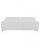 ΚΑΝΑΠΕΣ 3ΘΕΣΙΟΣ KENZIE HM3121.32 ΜΕ ΛΕΥΚΟ PU 190x81x81 εκ. 3θέσιος