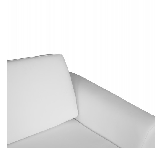 ΚΑΝΑΠΕΣ 3ΘΕΣΙΟΣ KENZIE HM3121.32 ΜΕ ΛΕΥΚΟ PU 190x81x81 εκ. 3θέσιος