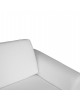 ΚΑΝΑΠΕΣ 3ΘΕΣΙΟΣ KENZIE HM3121.32 ΜΕ ΛΕΥΚΟ PU 190x81x81 εκ. 3θέσιος