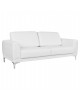 ΚΑΝΑΠΕΣ 3ΘΕΣΙΟΣ KENZIE HM3121.32 ΜΕ ΛΕΥΚΟ PU 190x81x81 εκ. 3θέσιος