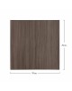 ΕΠΙΦΑΝΕΙΑ ΤΡΑΠΕΖΙΟΥ ΑΠΟ MDF 70Χ70 εκ. HM8438.01 ΣΤΑΧΤΙ ΜΑΥΡΟ