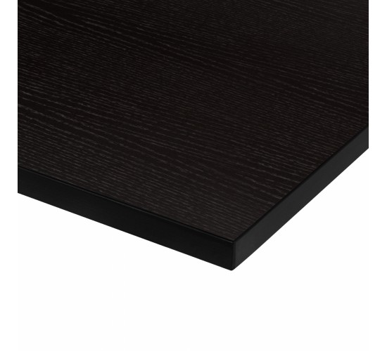 ΕΠΙΦΑΝΕΙΑ ΤΡΑΠΕΖΙΟΥ ΑΠΟ MDF 80Χ80 εκ. ΜΑΥΡΗ HM8439.02