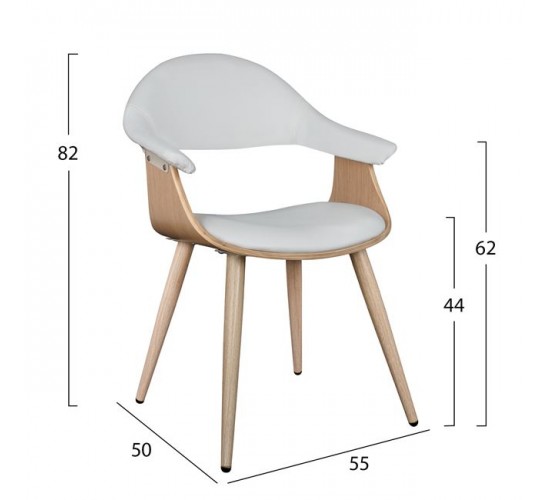 ΠΟΛΥΘΡΟΝΑΚΙ ΣΥΝΕΡΓΑΣΙΑΣ SUPERIOR PRO HM1111.02 SONAMA-ΑΣΠΡO PU 55x50x78Yεκ.