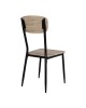 ΚΑΡΕΚΛΑ ΤΡΑΠΕΖΑΡΙΑΣ PAGET HM8373.01 SONAMA ΜΕ ΜΑΥΡΑ ΠΟΔΙΑ 40x49x87.5Y