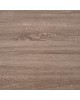 ΤΡΑΠΕΖΙ ΤΡΑΠΕΖΑΡΙΑΣ PANYA HM8332, 110X70Χ76 SONOMA, ΜΑΥΡΑ ΠΟΔΙΑ